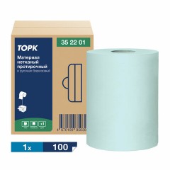 Протирочный нетканый материал TORK Advanced, 253 листа в рулоне, 39,5х27,6 см, бирюзовый, 352201 Протирочный нетканый материал TORK Advanced, 253 листа в рулоне, 39,5х27,6 см, бирюзовый, 352201 - фото 3