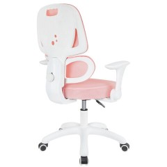 Кресло детское с поясничной поддержкой BRABIX KIDS "MG-225", сетка/ткань TW, розовое, 533316 - фото 5