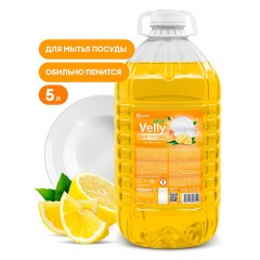 Средство для мытья посуды 5 кг, GRASS VELLY/ORIS "Сочный лимон", концентрат, ПЭТ, 125792/126148 - фото 5