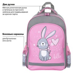 Рюкзак ПИФАГОР SCHOOL, 1 отделение, 3 кармана, "Adorable bunny", 38x28х14 см, 270654 Рюкзак ПИФАГОР SCHOOL, 1 отделение, 3 кармана, "Adorable bunny", 38x28х14 см, 270654 - фото 16