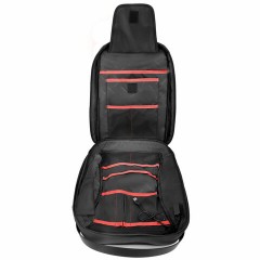 Рюкзак HEIKKI HIGH TECH (ХЕЙКИ) с отделением для ноутбука, USB-порт, черный, 46x30x10 см, 272588 Рюкзак HEIKKI HIGH TECH (ХЕЙКИ) с отделением для ноутбука, USB-порт, черный, 46x30x10 см, 272588 - фото 6