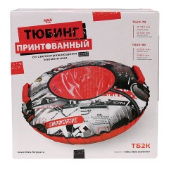 Тюбинг-ватрушка, 85 см, с принтом, "Экстрим", верх оксфорд, Nk, ТБ2К-85/Э2 - фото 2