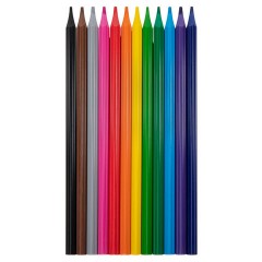 Карандаши цветные FUNSTER (ФАНСТЕР), 12 цветов, фигурный корпус в форме цветочка, 182069 - фото 7