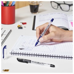 Ручка гелевая с грипом BIC "Gelocity Stic", СИНЯЯ, узел 0,5 мм, линия письма 0,29 мм, CEL1010265 - фото 9