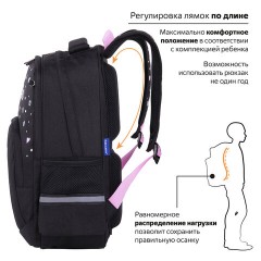 Рюкзак BRAUBERG SOFT, 2 отделения, 3 кармана, "I love coffee", СВЕТЯЩИЙСЯ, 40х31х15 см, 270611 Рюкзак BRAUBERG SOFT, 2 отделения, 3 кармана, "I love coffee", СВЕТЯЩИЙСЯ, 40х31х15 см, 270611 - фото 12