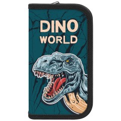Пенал ПИФАГОР, 2 отделения, ламинированный картон, 19х11 см, "Dino world", 272249 Пенал ПИФАГОР, 2 отделения, ламинированный картон, 19х11 см, "Dino world", 272249 - фото 2
