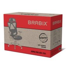 Кресло BRABIX PREMIUM "Axion ER-701", синхромеханизм, регулируемые подголовник и спинка, сетка, черное, 532965 - фото 15