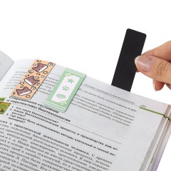 Закладки для книг МАГНИТНЫЕ, "МИЛЫЕ КОТЫ", набор 6 штук, 60x20 мм, BRAUBERG, 116985 - фото 4