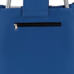 Сумка-тележка хозяйственная 95x34x28 см, объем 34 л, до 30 кг, Оксфорд 600D, синяя, BOOMHOUSE (БУМХАУС), 701404 - фото 3