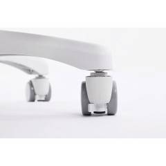 Кресло детское с подставкой для ног BRABIX KIDS "MG-215", сетка/ткань TW, серое, 533313 - фото 13