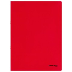 Папка на 2 кольцах А4 BRAUBERG UNIVERSAL, 25 мм, красная, до 170 листов, 0,5 мм, 273032 - фото 2