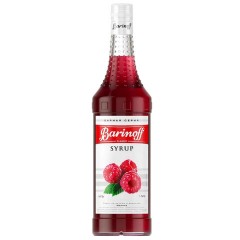 Сироп BARINOFF "Малина" 1 л, стеклянная бутылка