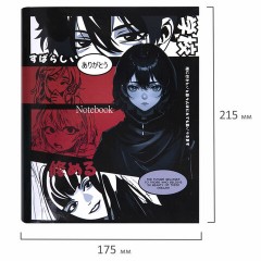 Тетрадь на кольцах А5 175х215 мм, 120 листов, твердый картон, клетка, BRAUBERG, "Anime Manga", 404715 Тетрадь на кольцах А5 175х215 мм, 120 листов, твердый картон, клетка, BRAUBERG, "Anime Manga", 404715 - фото 3