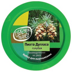 Набор для выращивания растений ВЫРАСТИ ДЕРЕВО! "Пихта Дугласа голубая" (банка, грунт, семена), zk-069 Набор для выращивания растений ВЫРАСТИ ДЕРЕВО! "Пихта Дугласа голубая" (банка, грунт, семена), zk-069 - фото 2