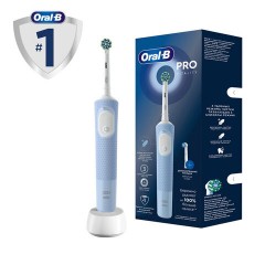 Зубная щетка электрическая ORAL-B (Орал-би) Vitality Pro, БЕЛАЯ/ГОЛУБАЯ, 1 насадка, 53019436 Зубная щетка электрическая ORAL-B (Орал-би) Vitality Pro, БЕЛАЯ/ГОЛУБАЯ, 1 насадка, 53019436 - фото 17
