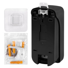 Дозатор для жидкого мыла LAIMA PROFESSIONAL PREMIUM BLACK, НАЛИВНОЙ, 1 л, черный, ABS-пластик, 609519 - фото 5