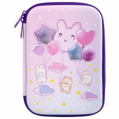 Пенал BRAUBERG KIDS большой удобный с откидной планкой, EVA, 22х15х4 см, "Dreamy clouds", 273507 Пенал BRAUBERG KIDS большой удобный с откидной планкой, EVA, 22х15х4 см, "Dreamy clouds", 273507 - фото 2