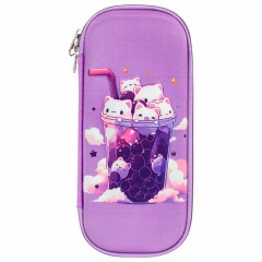 Пенал ЮНЛАНДИЯ, 1 отделение, карман, полиэстер/EVA, 22х10х5 см, "Bubble tea", 273190 Пенал ЮНЛАНДИЯ, 1 отделение, карман, полиэстер/EVA, 22х10х5 см, "Bubble tea", 273190 - фото 2