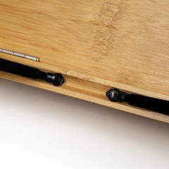 Подставка для книг и планшетов бамбуковая BRAUBERG, 28х20 см, регулируемый наклон, 237895 - фото 3