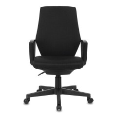 Кресло CH-545, с подлокотниками, ткань, черное, 1418126 - фото 3