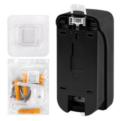 Дозатор для жидкого мыла-пены LAIMA PROFESSIONAL PREMIUM BLACK, НАЛИВНОЙ, 1 л, черный, ABS-пластик, 609520 - фото 5