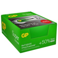 Батарейка GP Super эконом AAA/LR03/24A GP24ARS-2SB4/15AA21RA-2CRS4 4шт/уп - фото 6