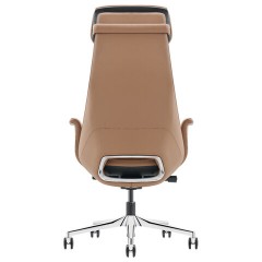 Кресло HAWASAN (ХАВАСАН) PREMIUM "STELLAR EX-840", синхромеханизм, алюминий, экокожа, коричневое, 533242 - фото 5