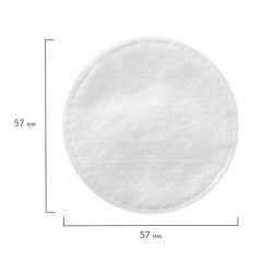 Ватные диски двусторонние 120 шт., с эффектом прошитого края, ЗОЛОТОЙ ИДЕАЛ, 100% хлопок, 116530 - фото 5