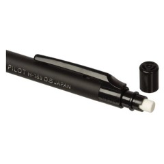 Карандаш механический PILOT Н-165, корпус черный, прорезиненный, ластик, 0,5 мм, H-165 B - фото 4