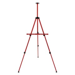 Мольберт-тренога металлический, телескопический, красный, 110х164х91 см, чехол, BRAUBERG ART BASIC, 192750 - фото 13