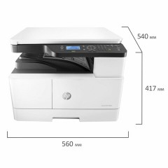 МФУ лазерное HP LaserJet M438n "3 в 1", А3, 22 стр./мин., 50000 стр./мес., сетевая карта, 8AF43A МФУ лазерное HP LaserJet M438n "3 в 1", А3, 22 стр./мин., 50000 стр./мес., сетевая карта, 8AF43A - фото 6