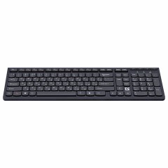 Клавиатура беспроводная DEFENDER UltraMate SM-535 RU, USB, 108 клавиш, 2,4 Ghz, черная, 45535 Клавиатура беспроводная DEFENDER UltraMate SM-535 RU, USB, 108 клавиш, 2,4 Ghz, черная, 45535 - фото 2
