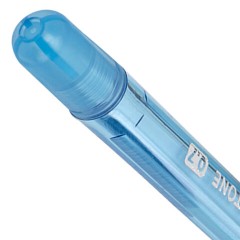 Ручка шариковая масляная BRAUBERG "OIL PEN TONE", СИНЯЯ, корпус тонированный, пишущий узел 0,7 мм, линия 0,35 мм, 142710 - фото 5