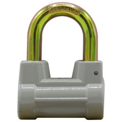Замок навесной алюминиевый 60 мм цилиндрический "Стандарт", 3 ключа, RABBITEX (РАББИТЕКС), 671307 - фото 2