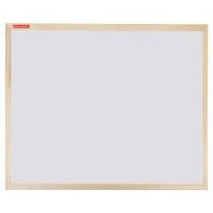 Доска магнитно-маркерная 50х70 см, деревянная рамка, BRAUBERG "Wood", 238795