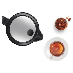 Чайник BOSCH TWK70B03, 1,7 л, 2400 Вт, закрытый нагревательный элемент, стекло, черный - фото 8