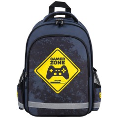 Рюкзак ПИФАГОР SCHOOL, 1 отделение, 3 кармана, "Game zone", 38x28х14 см, 271407 Рюкзак ПИФАГОР SCHOOL, 1 отделение, 3 кармана, "Game zone", 38x28х14 см, 271407 - фото 2
