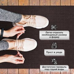 Коврик ДОРОЖКА 0,9х10 м, "ТРАВКА" ВЕНГЕ пластиковый грязезащитный, щетина 10 мм, LAIMA EXPERT, 701072 Коврик ДОРОЖКА 0,9х10 м, "ТРАВКА" ВЕНГЕ пластиковый грязезащитный, щетина 10 мм, LAIMA EXPERT, 701072 - фото 10
