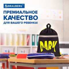 Мешок для обуви BRAUBERG, с петлей, светоотражающая полоса, 2 отделения, 46х36 см, Dark cat, 272394 Мешок для обуви BRAUBERG, с петлей, светоотражающая полоса, 2 отделения, 46х36 см, Dark cat, 272394 - фото 13