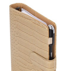 Ежедневник-органайзер недатированный B6 150x190 мм BRAUBERG "Comodo", под кожу, 160 л., бежевый, 116206 - фото 5