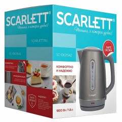 Чайник SCARLETT SC-EK21S42, 1,8 л, 1800 Вт, закрытый нагревательный элемент, стальной корпус Чайник SCARLETT SC-EK21S42, 1,8 л, 1800 Вт, закрытый нагревательный элемент, стальной корпус - фото 11