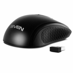 Мышь беспроводная SVEN RX-220W, 3 кнопки + 1 колесо-кнопка, оптическая, чёрная, SV-016227 Мышь беспроводная SVEN RX-220W, 3 кнопки + 1 колесо-кнопка, оптическая, чёрная, SV-016227 - фото 4