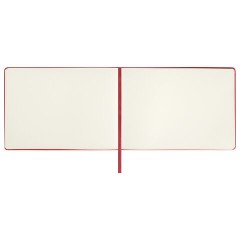 Скетчбук, слоновая кость 140 г/м2 210х148 мм, 80 л., КОЖЗАМ, резинка, BRAUBERG ART CLASSIC, красный, 113197 Скетчбук, слоновая кость 140 г/м2 210х148 мм, 80 л., КОЖЗАМ, резинка, BRAUBERG ART CLASSIC, красный, 113197 - фото 3