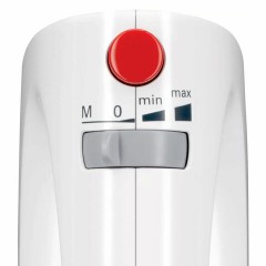 Миксер BOSCH MFQ3010, 300 Вт, 2 скорости, 2 венчика, 2 крюка для теста, белый Миксер BOSCH MFQ3010, 300 Вт, 2 скорости, 2 венчика, 2 крюка для теста, белый - фото 3