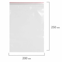 Пакеты с замком ZIP-LOCK "зиплок", комплект 100 шт., 200х250 мм, ПВД, толщина 35 мкм, STAFF, 608167 Пакеты с замком ZIP-LOCK "зиплок", комплект 100 шт., 200х250 мм, ПВД, толщина 35 мкм, STAFF, 608167 - фото 5