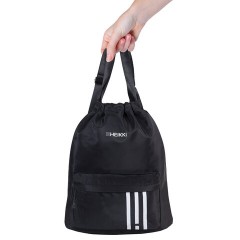 Рюкзак спортивный мешок HEIKKI CASUAL (ХЕЙКИ) с дополнительным карманом, 44х34 см, "Strips", 273458 Рюкзак спортивный мешок HEIKKI CASUAL (ХЕЙКИ) с дополнительным карманом, 44х34 см, "Strips", 273458 - фото 4