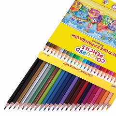 Карандаши цветные ЮНЛАНДИЯ "ДОМИКИ", 24 цвета, шестигранные, грифель 3 мм, 181838 Карандаши цветные ЮНЛАНДИЯ "ДОМИКИ", 24 цвета, шестигранные, грифель 3 мм, 181838 - фото 3