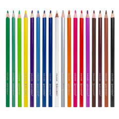 Карандаши цветные BRAUBERG PREMIUM, 18 цветов, трехгранные, грифель 3,3 мм, натуральное дерево, 181652 Карандаши цветные BRAUBERG PREMIUM, 18 цветов, трехгранные, грифель 3,3 мм, натуральное дерево, 181652 - фото 2