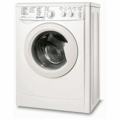 Стиральная машина INDESIT IWSC 6105, 1000 об/мин, 6 кг, фронтальная загрузка, 16 программ, белая, 869990767720 - фото 1