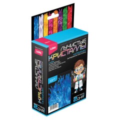 Набор для изготовления лучистых кристаллов "Синий кристалл", реагент, краситель, основа, LORI, Лк-002 - фото 3